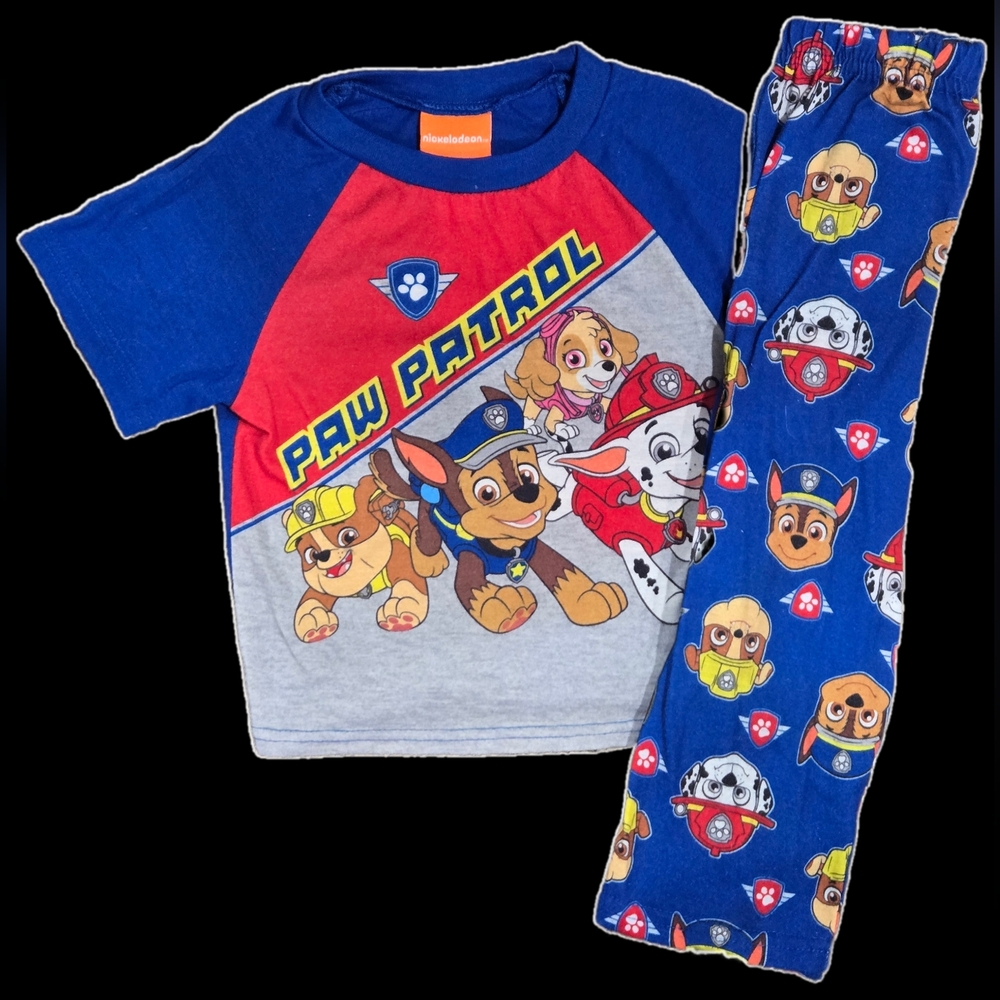 3T Nickelodeon Paw Patrol Kids Pajama Set